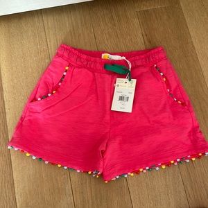 Boden toddler shorts pink Pom Pom size 5